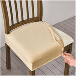 Microfiber Velvet Seat Covers - Beige