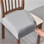 Microfiber Velvet Seat Covers - Grey