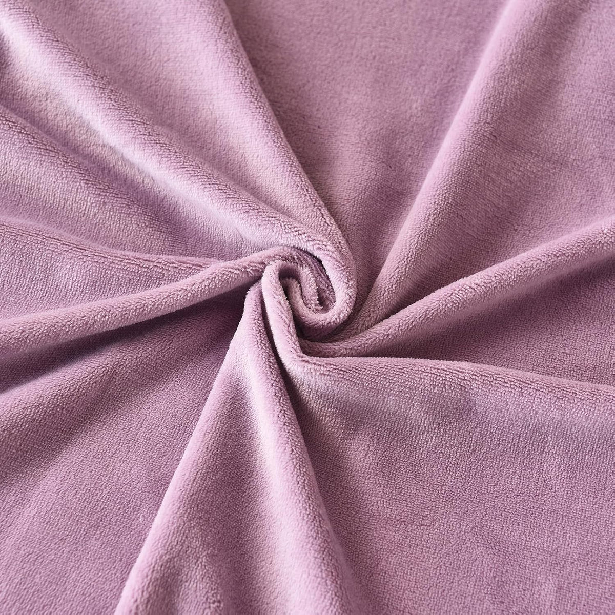 MICROFIBER VELVET BED SHEET – LIGHT PURPLE