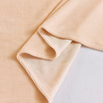 MICROFIBER VELVET BED SHEET – BEIGE