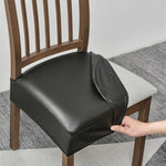 Faux Leather Waterproof Seat Covers - Black