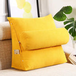 Back Rest Lumber Cushion - Yellow