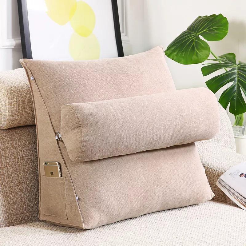 Back Rest Lumber Cushion - Beige